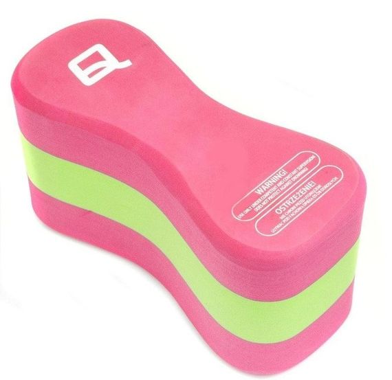 Колобашка для плавання Aqua Speed ​​JUNIOR 3 LAYESR PULLBUOY 6779 Уні рожевий, зелений 20x8x10cм 5908217667793 | Зображення 1