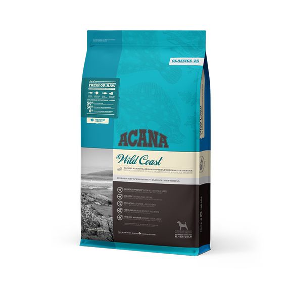 Корм Acana Wild Coast сухий з рибою для собак будь-якого віку 11.4 кг