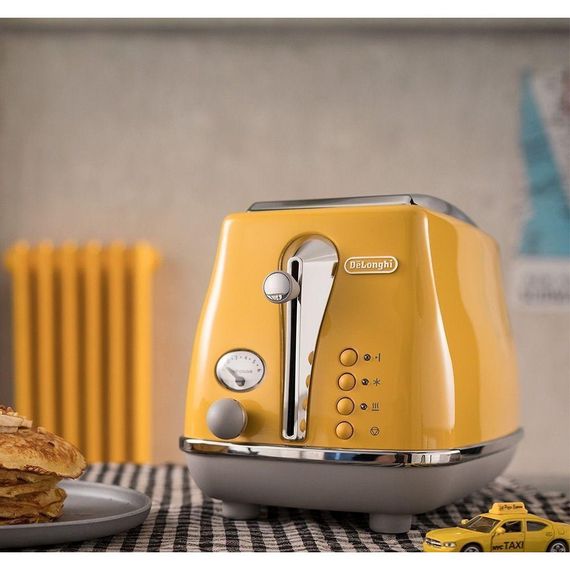 Тостер Delonghi IСona Сapitals СTOС-2103-Y жовтий | Зображення 2