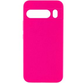 Чохол Silicone Cover Lakshmi Full Camera (AAA) для Google Pixel 9 Pro Рожевий / Barbie pink
