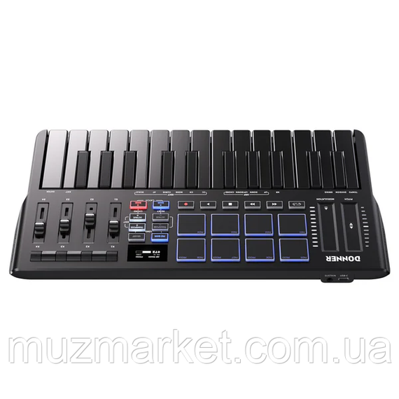 MIDI-клавіатура DONNER DMK-25 Pro | Зображення 2
