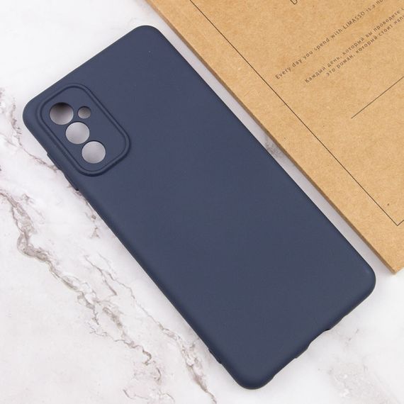 Чохол Silicone Cover Lakshmi Full Camera (A) для Samsung Galaxy S24+ Синій / Midnight Blue | Зображення 3