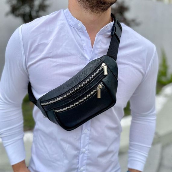 Чоловіча барсетка на пояс / Чоловіча бананка / Чоловіча барсетка JC-906 на пояс | Зображення 4