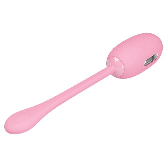 Віброяйце - Pretty Love Doreen Electric Shock Egg Light Pink (App) sexstyle | Зображення 2