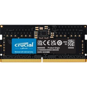 Модуль памяти для ноутбука SoDIMM DDR5 8GB 4800 MHz Micron (CT8G48C40S5T)