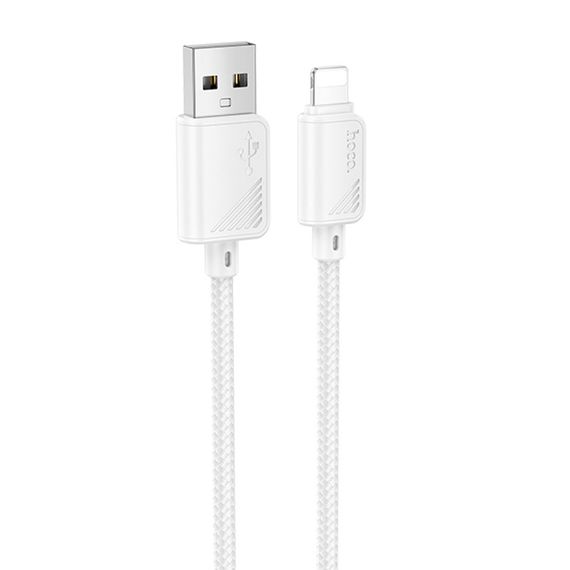 Дата кабель Hoco X113 Beneficio USB to Lightning (1m) White