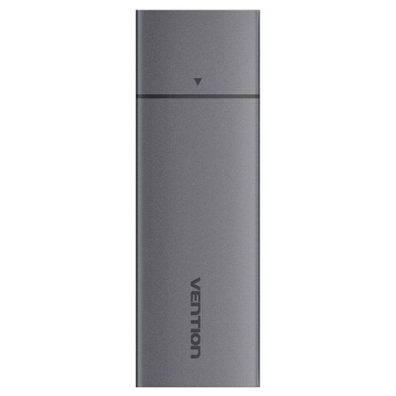 Карман внешний Vention SSD M.2 (NVME) M-key USB Type-C 3.2 gray (KPGH0) | Зображення 1