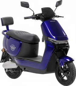 Електроскутер Crosser CR-14 (1000W/72V 24Ah) — Потужний двомісний електровелосипед скутер Кроссер Синій