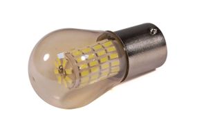 Светодиодная лампа StarLight T25/5 72 диодов SMD 3014 BAY15d 12-24V 5W WHITE в стеклянной колбе