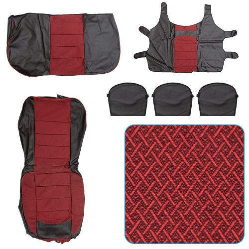 Майки на сидіння 2+1 BUS+3подг універсальні червоні