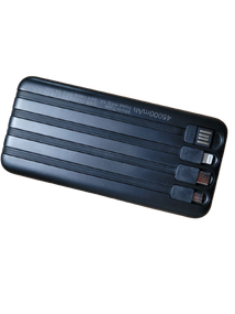 Портативное зарядное устройство для телефона Smart Power Bank 4in1 10000mAh Павербанк USB