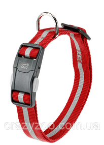 Нашийник для собак Ferplast Club Reflex C25/70 нейлон червоний 2,5х45-70 см 75250422