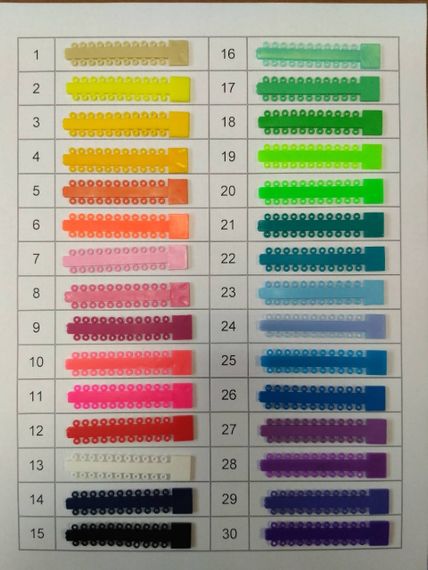Еластична лігатура срібляста, пр-во Dentsply-Sirona, 10 шт. | Зображення 2