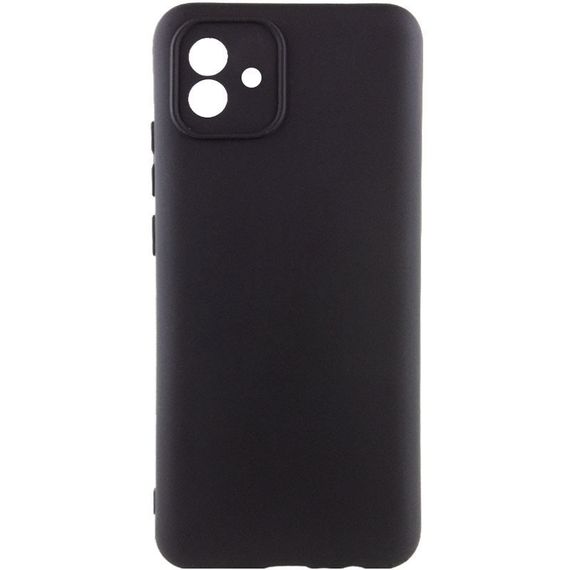 Чохол Silicone Cover Lakshmi Full Camera (A) для Samsung Galaxy A04, Чорний
