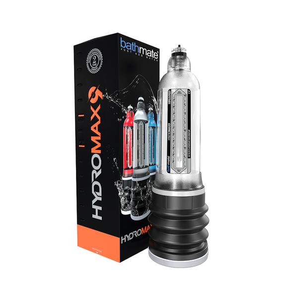 Гідропомпа Bathmate Hydromax 9 Clear (X40), для члена довжиною від 18 до 23см, діаметр до 5,5 см | Зображення 2