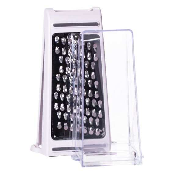 Тертка ручна для овочів і фруктів з контейнером 600 (мл) HP-8-4 | Зображення 1