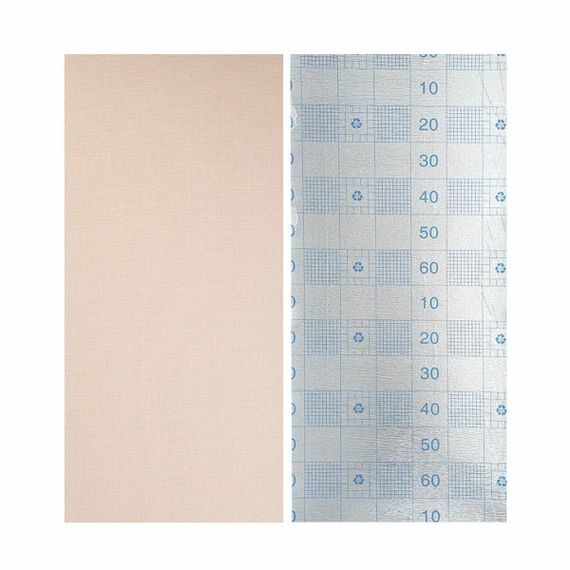 Льняные тёплые обои на самоклейке 2800х650х2мм Персиковый оттенок (D) SW-00001493 | Зображення 3