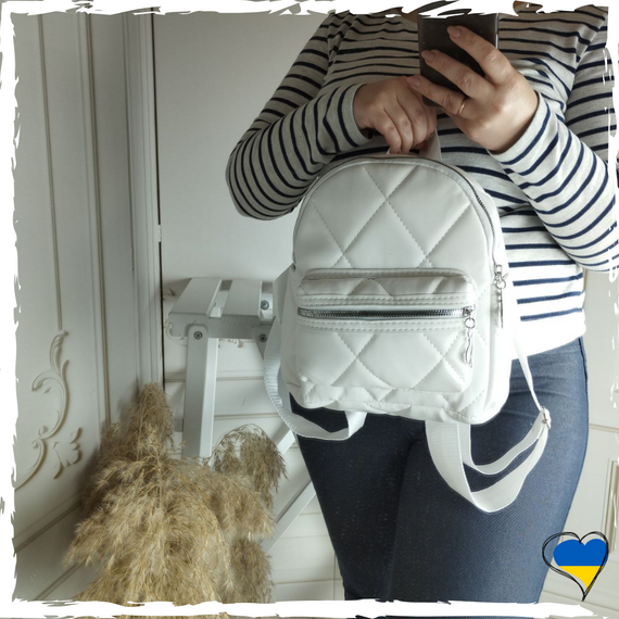 Рюкзак жіночий з якісної екошкіри. Рюкзак для дівчаток. Сумка-рюкзак | Зображення 1