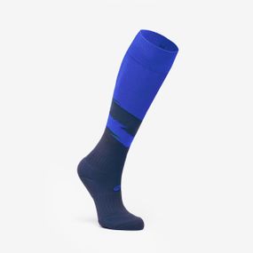 Гетри футбольні дитячі Viralto Road темно-сині/блакитні - EU35/38 UA34,5/37,5