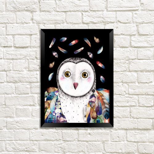 Постер у рамці Ты – моё чудо в перьях A3 (MT3_21M003_BL)