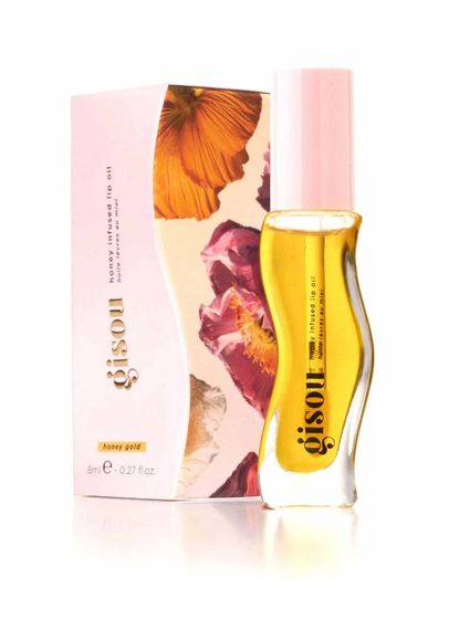 Масло для губ Gisou honey infused lip oil - Honey Gold (8 ml) | Зображення 1
