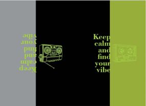 Блокнот 4Profi "Two in One" green/gray  96 листов формат A5 905249