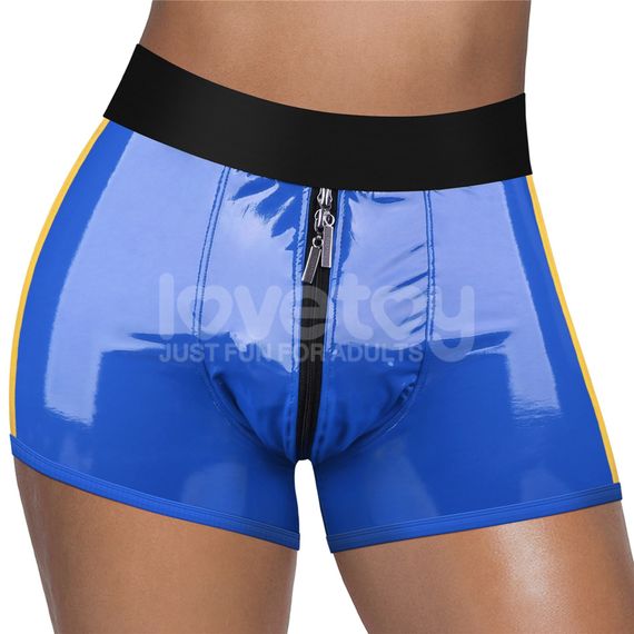 Труси для страпону Chic Strap-On Shorts, сині | Зображення 3