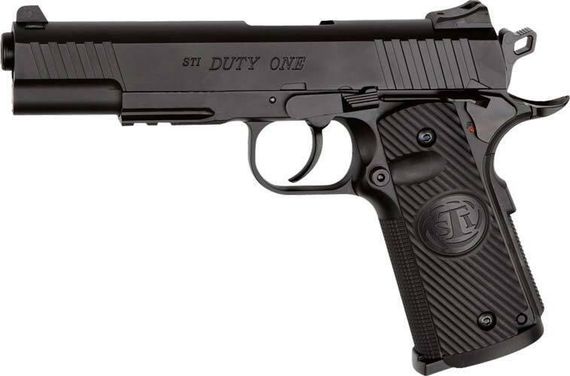 Пневматический пистолет ASG STI Duty One Blowback 4.5 Пневматика Пневматическое оружие Пистолет пневматический | Зображення 1