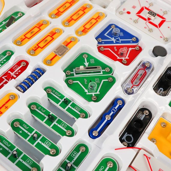 Электронный конструктор "999+ Схема школа" DOKA D70708 звук | Зображення 4