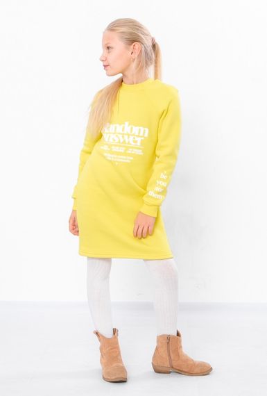 Туніка для дівчинки "WILD SOUL" Носи своє 110 Жовтий (p-4376-139675) | Зображення 1
