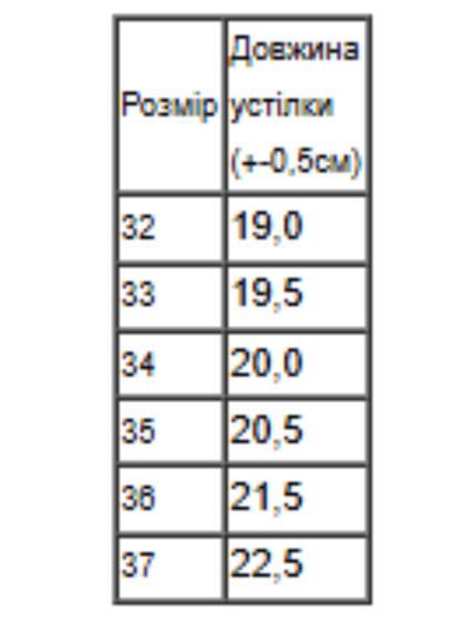 Кросівки для дівчинки (підліткові) Носи своє 32 Молочний (p-16766-193838) | Зображення 1