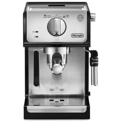Рожковая кофеварка эспрессо DeLonghi ECP 35.31 BK STELL (ECP35.31BKSTELL) | Зображення 1