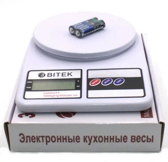 Ваги електронні ВІТЕК SF-400 настільні ваги для зважування продуктів до 10 кг | Зображення 3