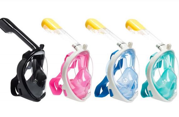 Маска для снорклинга Easybreath, голубой L/XL (CZ2750500001) | Зображення 1