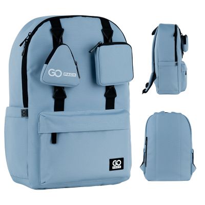 Рюкзак школьный GoPack Education Teens 178 сіро-блакитний (GO25-178L-3)