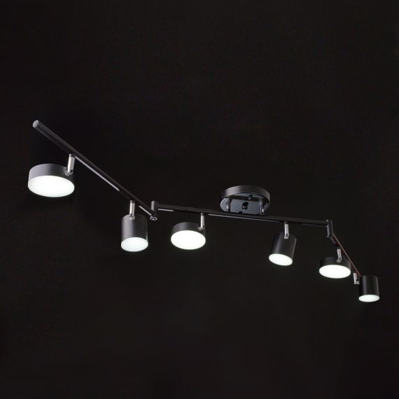 Светильник спот HTL-215/6 LED 42W WW+NW+CW BK | Зображення 1