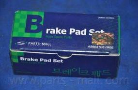Колодки гальмівні дискові (вир-во PARTS-MALL) PARTS-MALL PKG001