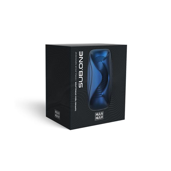 Мастурбатор з вібрацією Manwan SUB.ONE Stellar Blue | Зображення 6