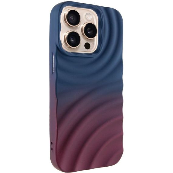 Чохол TPU ColorWave для Apple iPhone 15 Pro (6.1") Navy Blue / Plum