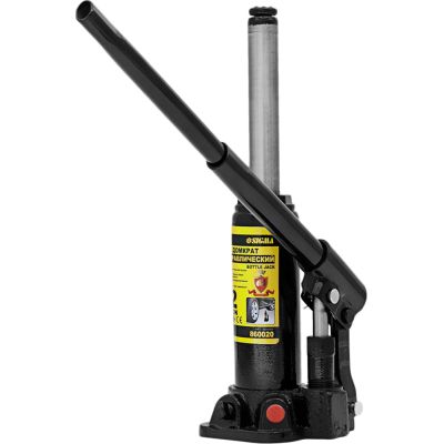 Домкрат Sigma гидравлический бутылочный 2т, 180-333мм (6101021) | Зображення 1