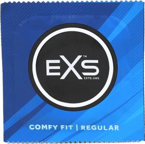 Набір презервативів латексних EXS Regular комфортної форми з резервуаром (ціна за 10 шт.)