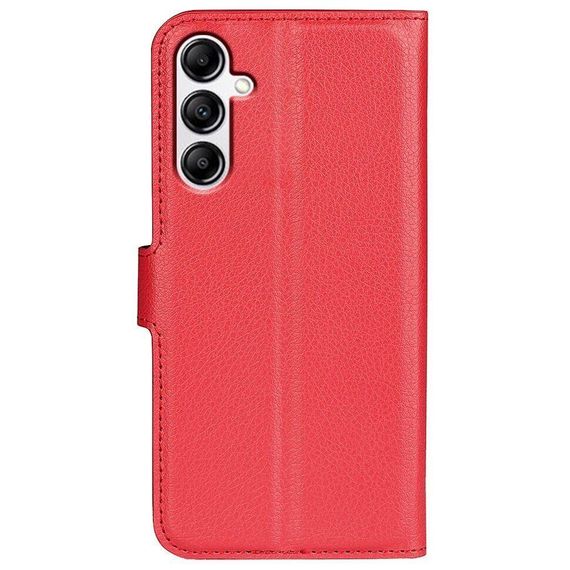 Чохол книжка з кишенями для карт на Samsung Galaxy A15 колір Червоний | Зображення 4