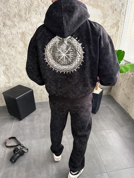 Костюм утеплений зіп худі/штани DRAPP дтф | Зображення 4