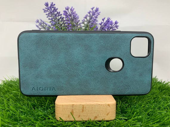 Чохол накладка Google Pixel 4A нубук голубий