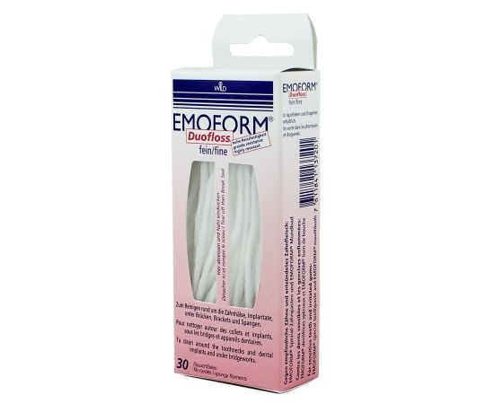 Дуофлос тонкий Dr. Wild EMOFORM Duofloss fine, 1 уп. х30 шт.