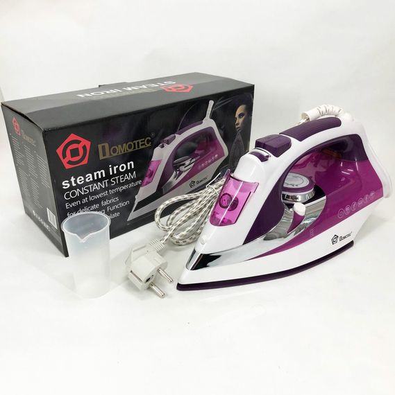 Парова праска для одягу Domotec MS 2201 2800W | Парова праска відпарювач | PY-364 Парова праска-очисник | Зображення 4