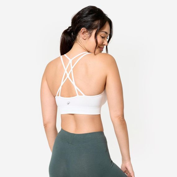 Топ спортивний жіночий для йоги білий - XL | Зображення 1