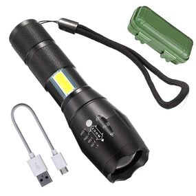 Фонарь ручной BAILONG BL-29-T6 USB MICRO CHARGE | Тактический водонепроницаемый фонарь BAILONG BL-29-T6