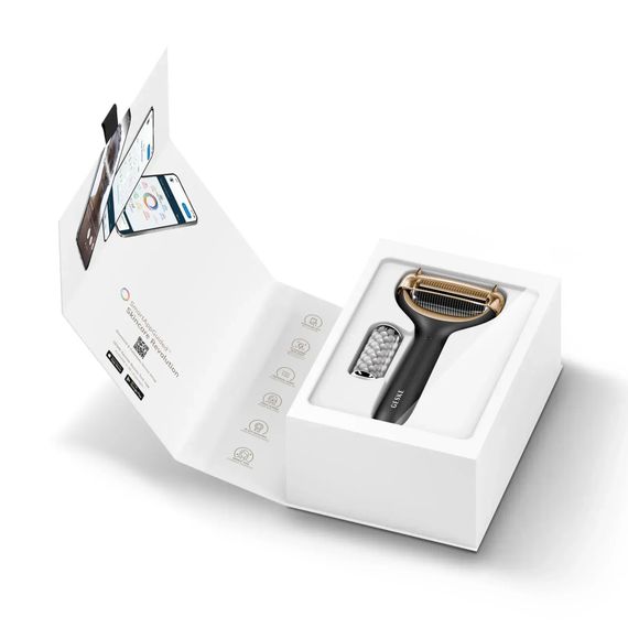 Электронный роллер для лица и тела с микроиглами GESKE MicroNeedle Face&Body Roller 8в1 gray, Серый | Зображення 8