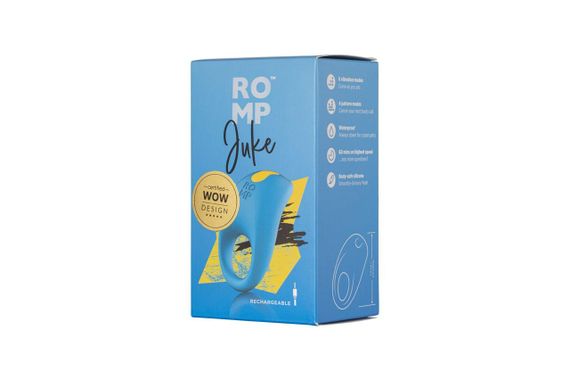 Ергономічне віброкільце для пар Romp Juke з вигнутою голівкою | Зображення 8